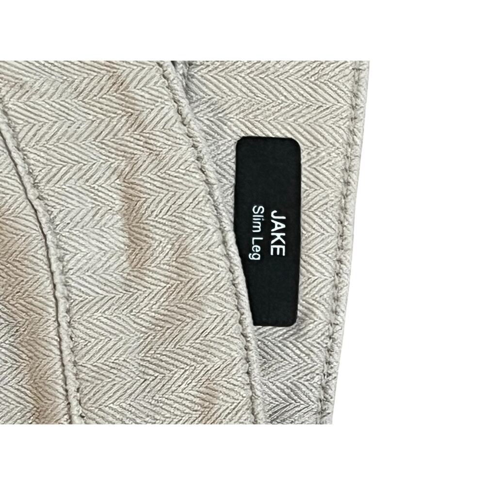 Mavi Men's Jake Slim Leg Jeans Size 35 x 30 Light Gray Mid Rise Stretch Denim - Picture 7 of 7